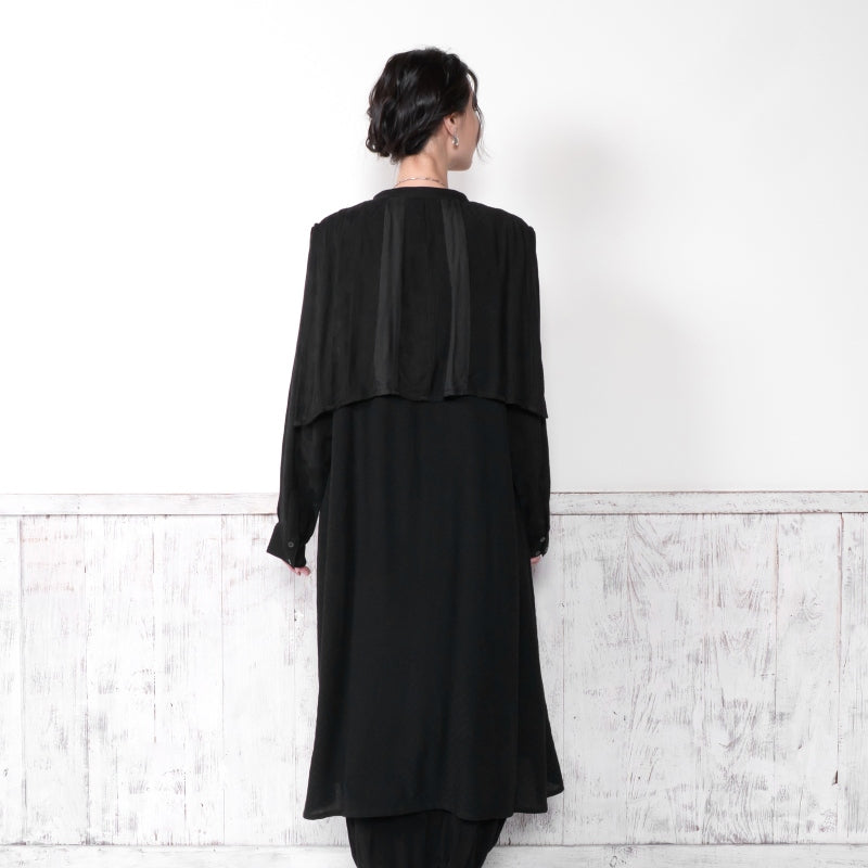 Rayon Front-Opening Dress