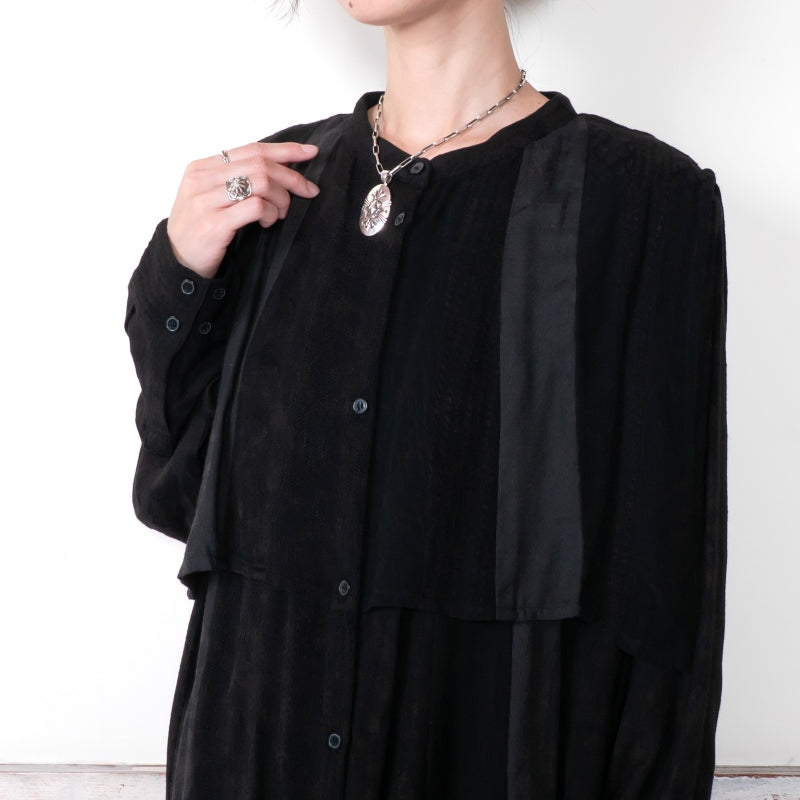 Rayon Front-Opening Dress