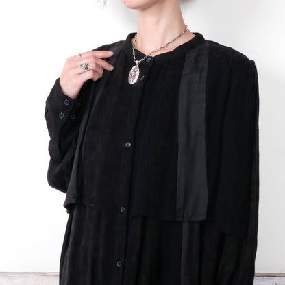 Rayon Front-Opening Dress