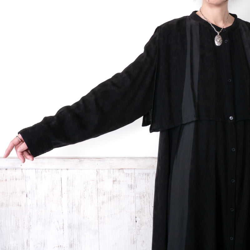 Rayon Front-Opening Dress