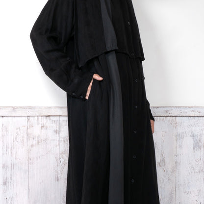 Rayon Front-Opening Dress