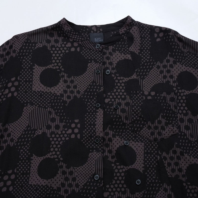 Rayon Dot Print Blouse