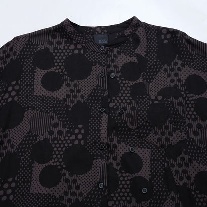 Rayon Dot Print Blouse