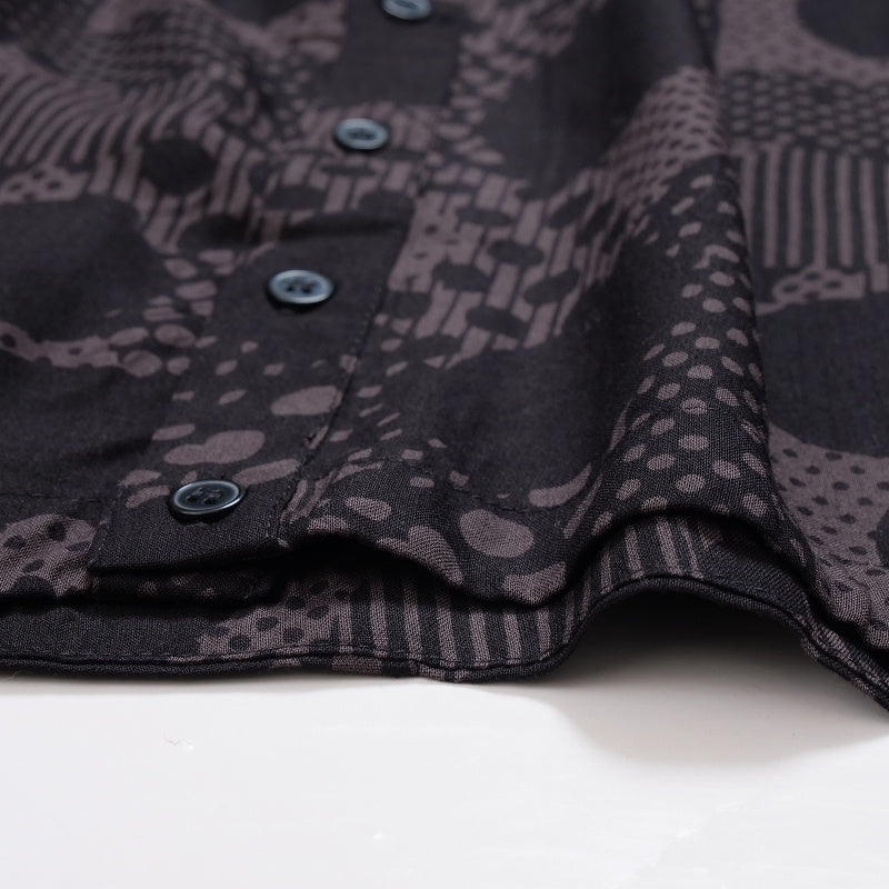 Rayon Dot Print Blouse