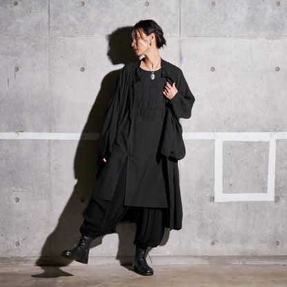 Rayon Twill Kimono Sleeve Jacket