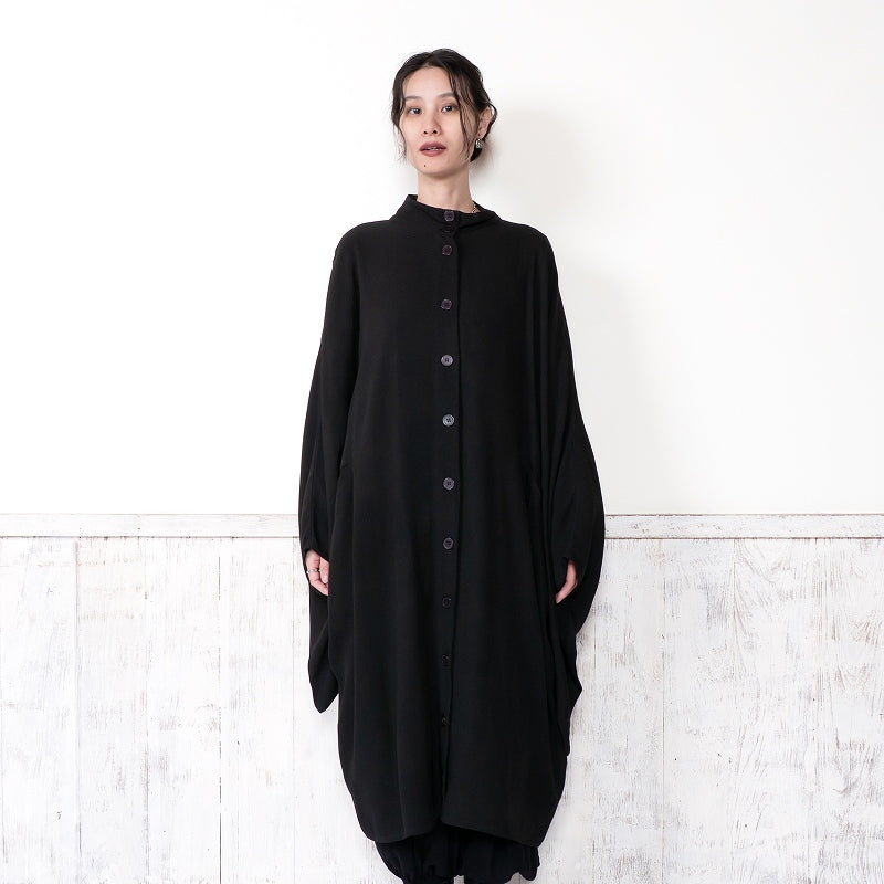 Rayon Twill Kimono Sleeve Jacket