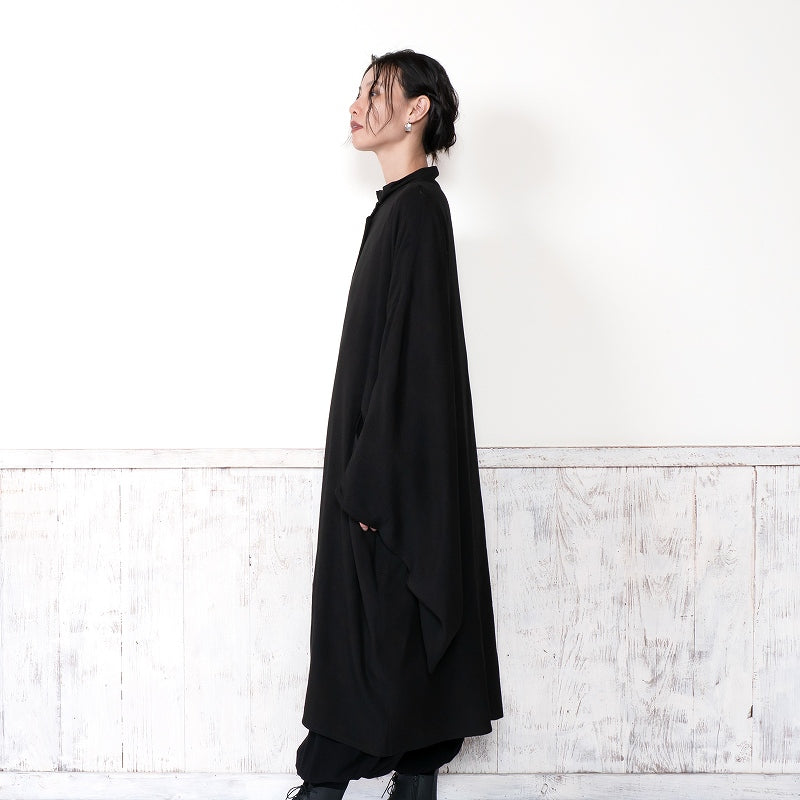 Rayon Twill Kimono Sleeve Jacket