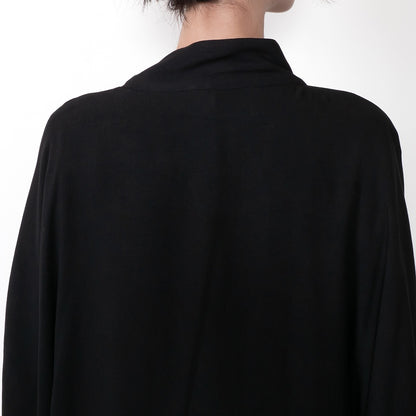 Rayon Twill Kimono Sleeve Jacket