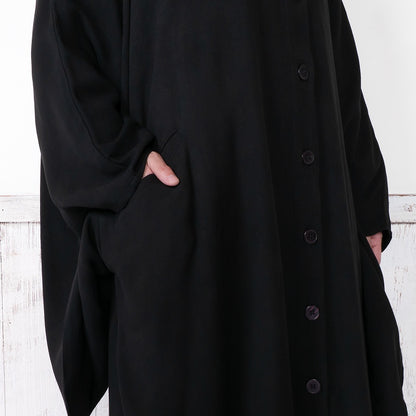 Rayon Twill Kimono Sleeve Jacket