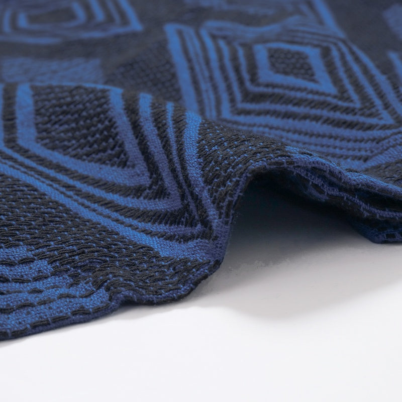 Cotton Ikat Jacquard Coat