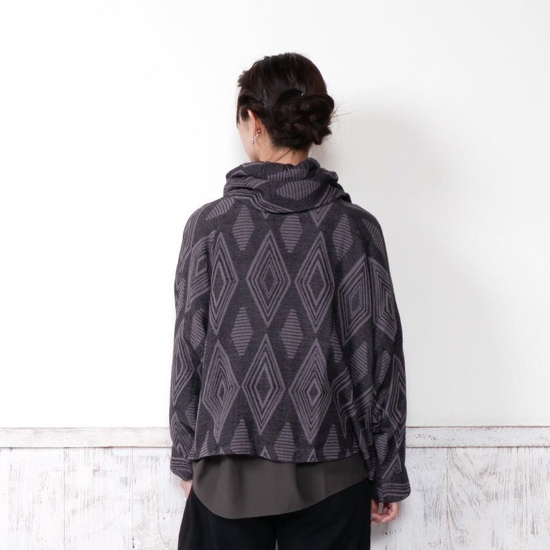 Cotton Ikat Jacquard Jacket N