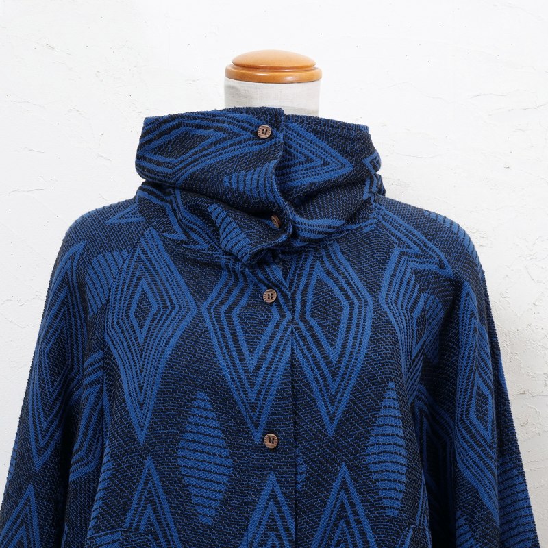 Cotton Ikat Jacquard Jacket N