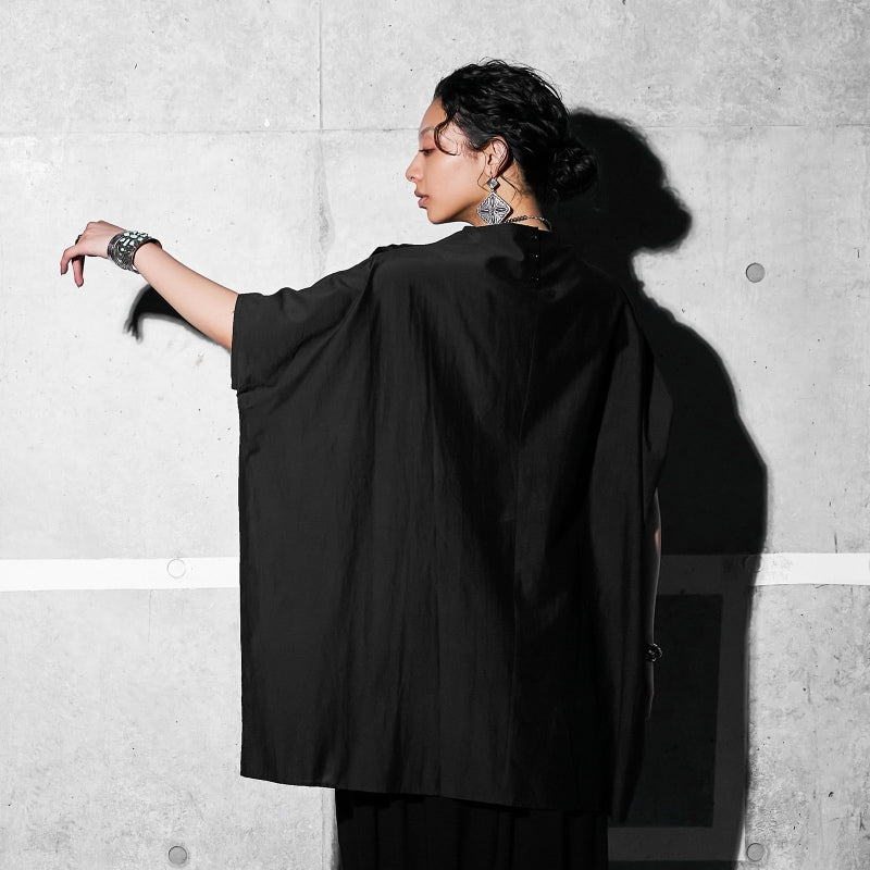 Cotton Silk Bottle Neck Dress