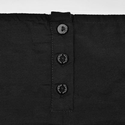 Cotton Silk Bottle Neck Dress