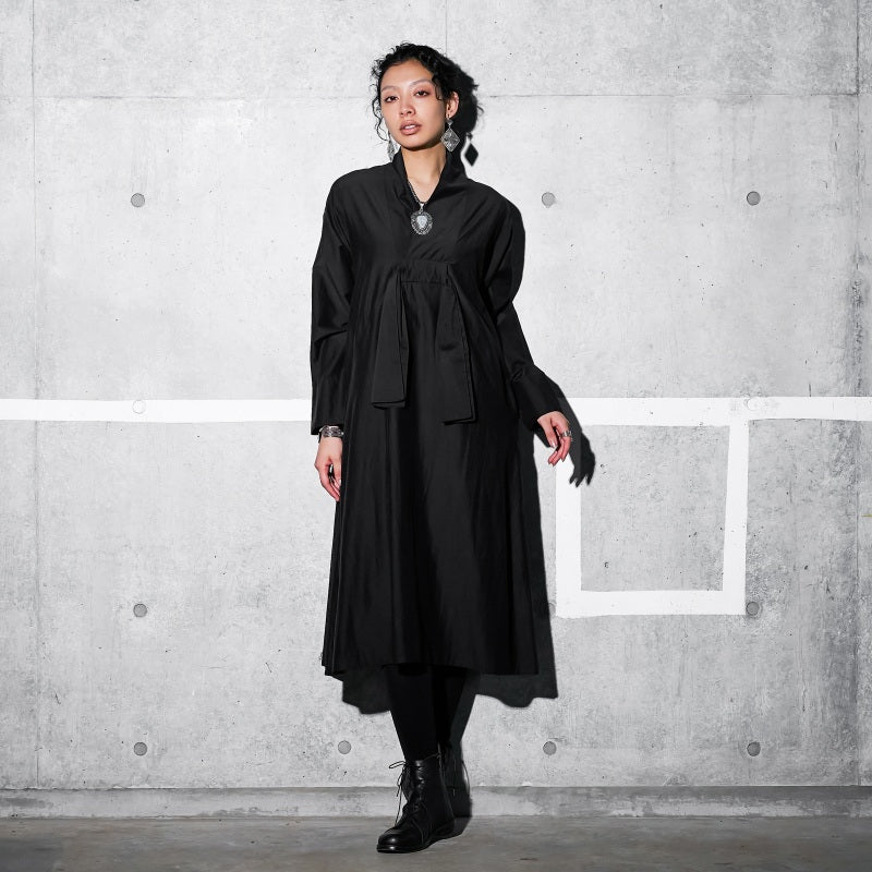 Cotton Silk Shawl Dress