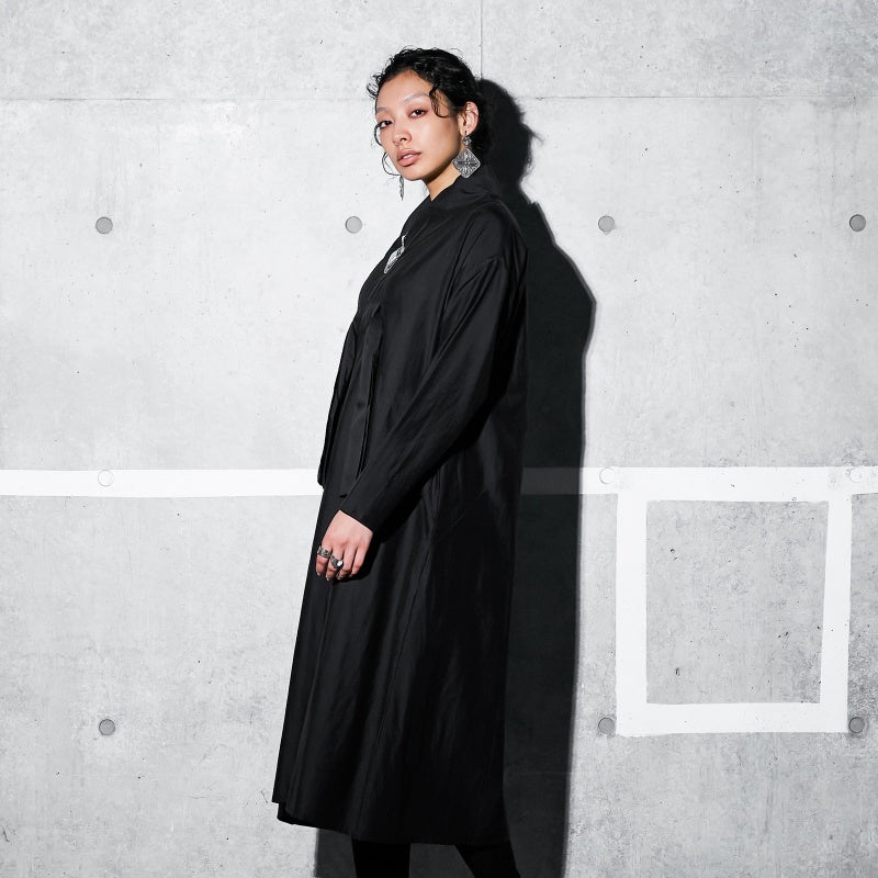 Cotton Silk Shawl Dress