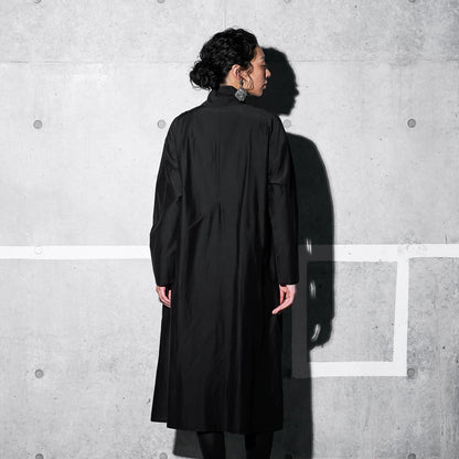 Cotton Silk Shawl Dress