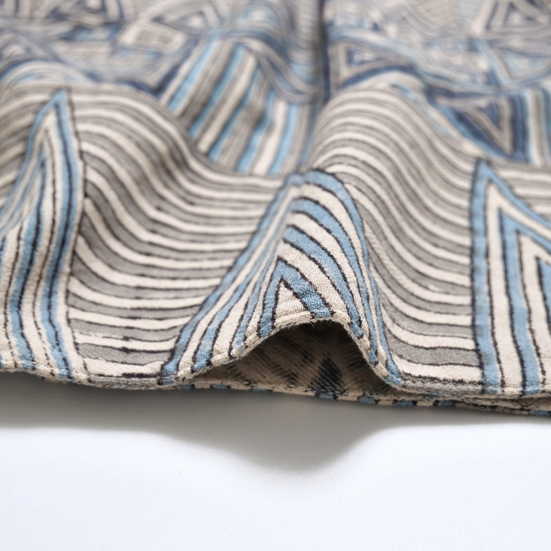 Geometric Triangle Square Print Dress