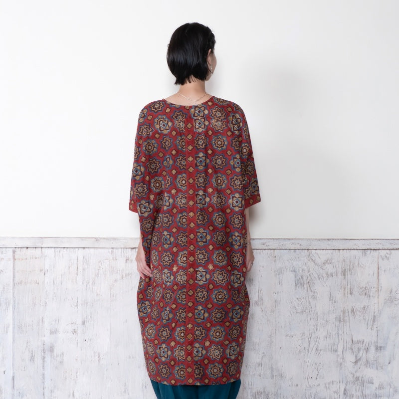 Geometric Block Big Dress