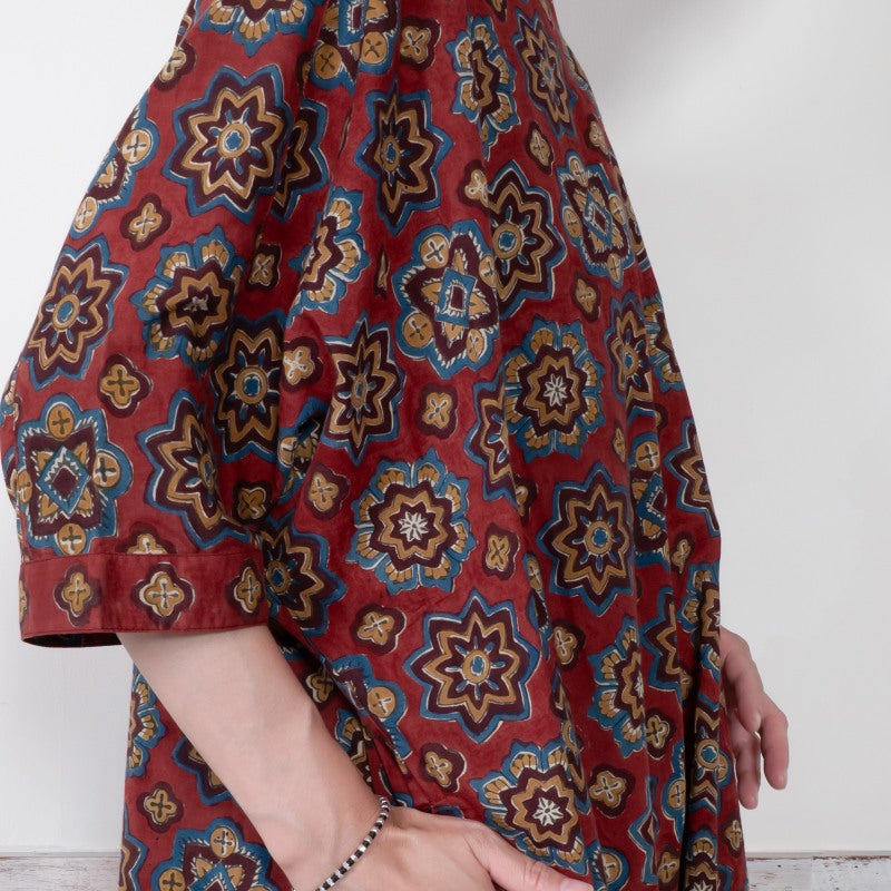 Geometric Block Big Dress