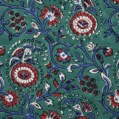Flower Print V-Neck Dress