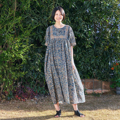 Kalamkari Volume Dress