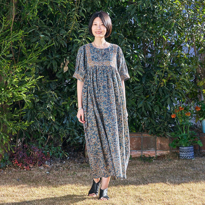 Kalamkari Volume Dress