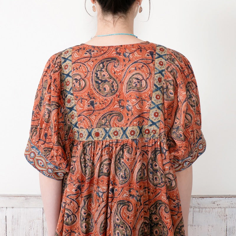 Kalamkari Volume Dress