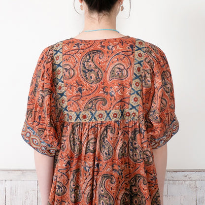Kalamkari Volume Dress