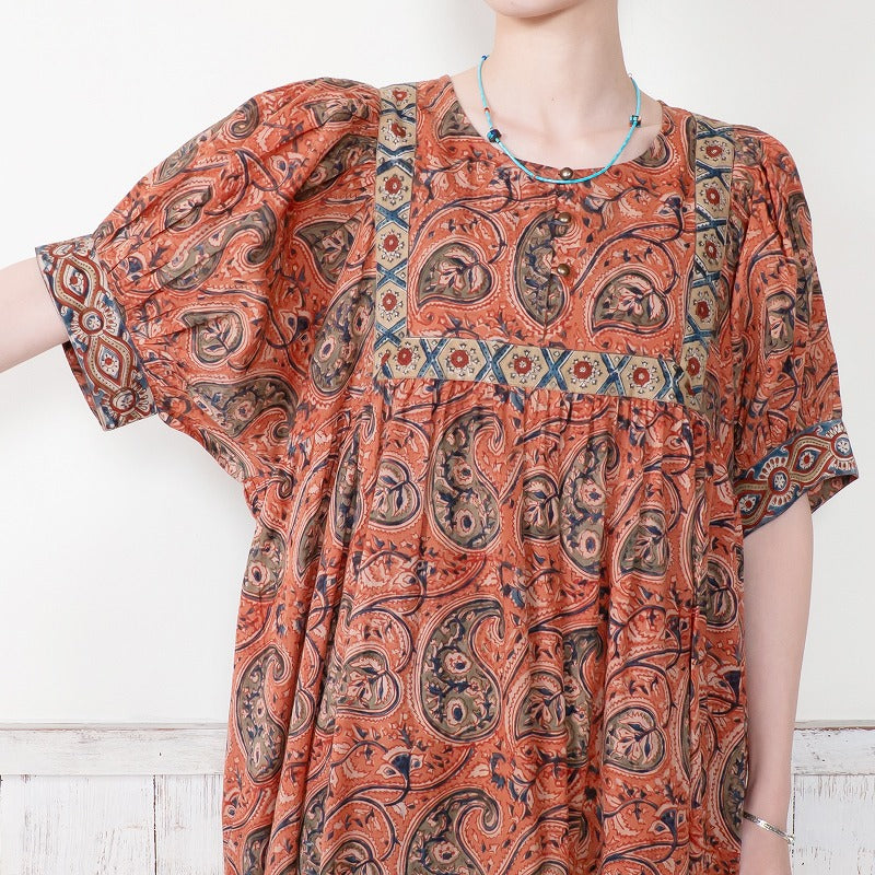Kalamkari Volume Dress