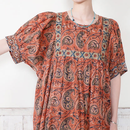 Kalamkari Volume Dress