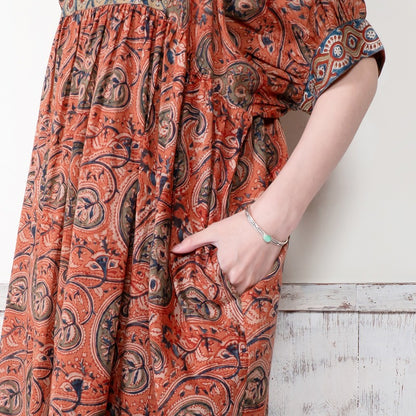 Kalamkari Volume Dress