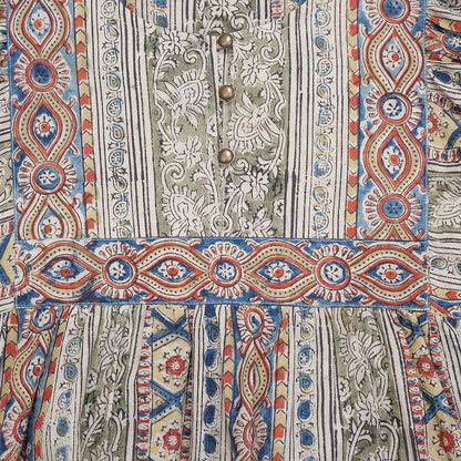 Kalamkari Volume Dress