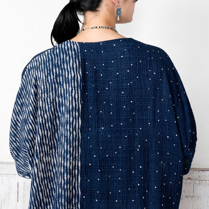 Block Print Patchwork Dress