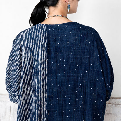 Block Print Patchwork Dress