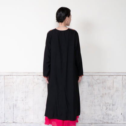 Rayon Aari Embroidery Skipper Dress