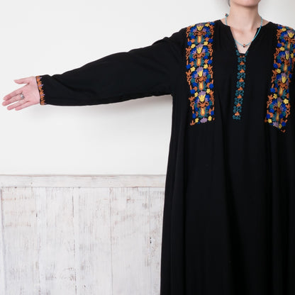Rayon Aari Embroidery Skipper Dress