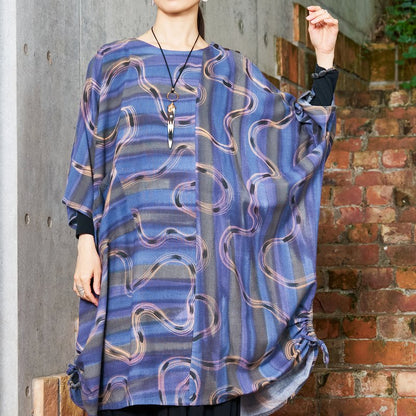 Cotton Hand Brushing Dress