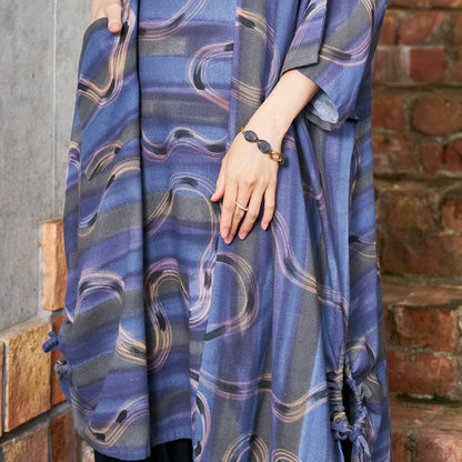 Cotton Hand Brushing Dress