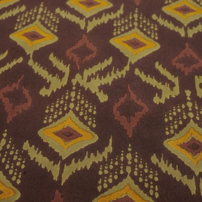 Rayon Block Print Combo Dress