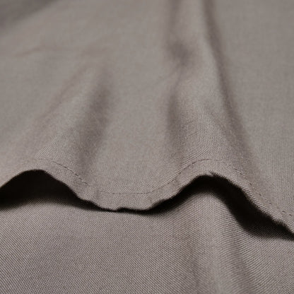 Rayon Irregular Hem Slit Cuff Pullover