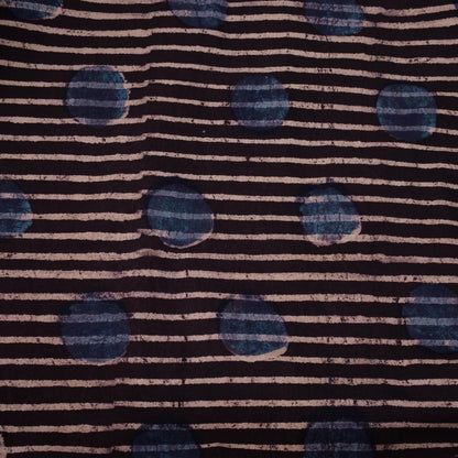 Dot Stripe Print Pullover