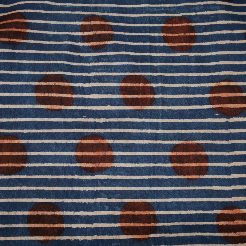 Dot Stripe Print Pullover