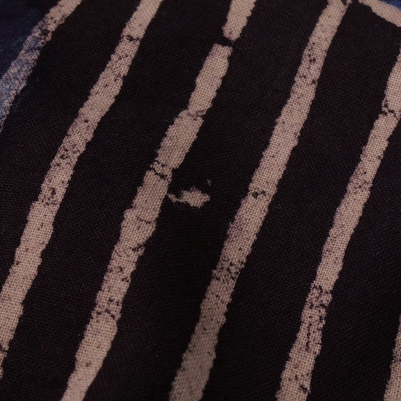 Dot Stripe Print Pullover