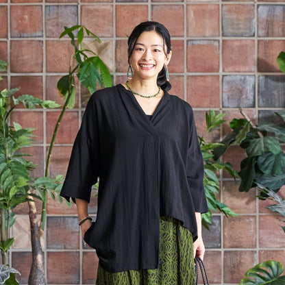 Rayon Plain Pullover