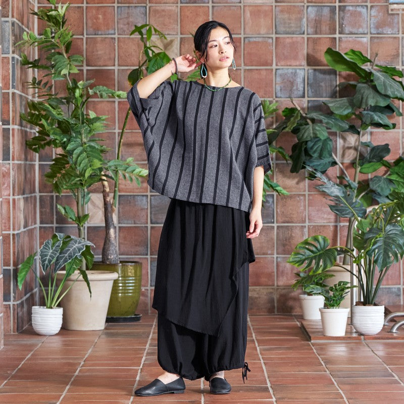 Striped Weave Pullover
