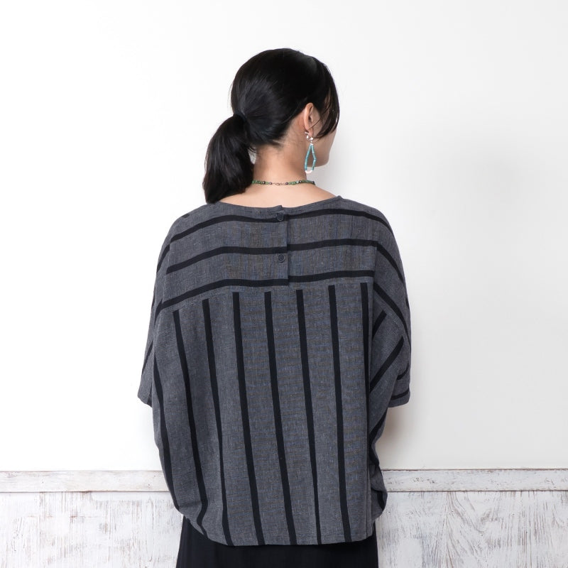 Striped Weave Pullover