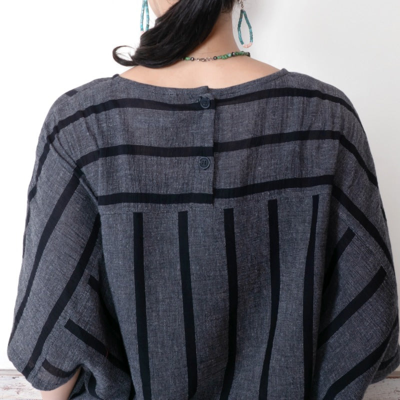 Striped Weave Pullover