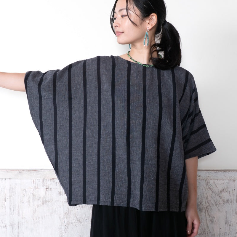 Striped Weave Pullover