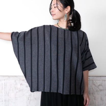 Striped Weave Pullover